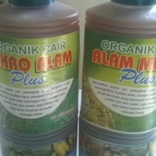 Distributor pupuk organik cair POC 1 liter/ botol Rp. 30.000,- alam micro plus