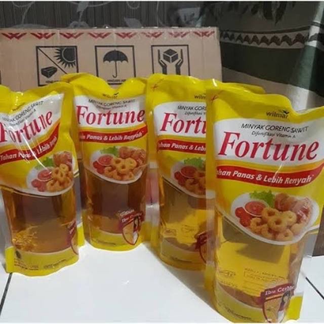minyak goreng fortune 1/2 liter dus
