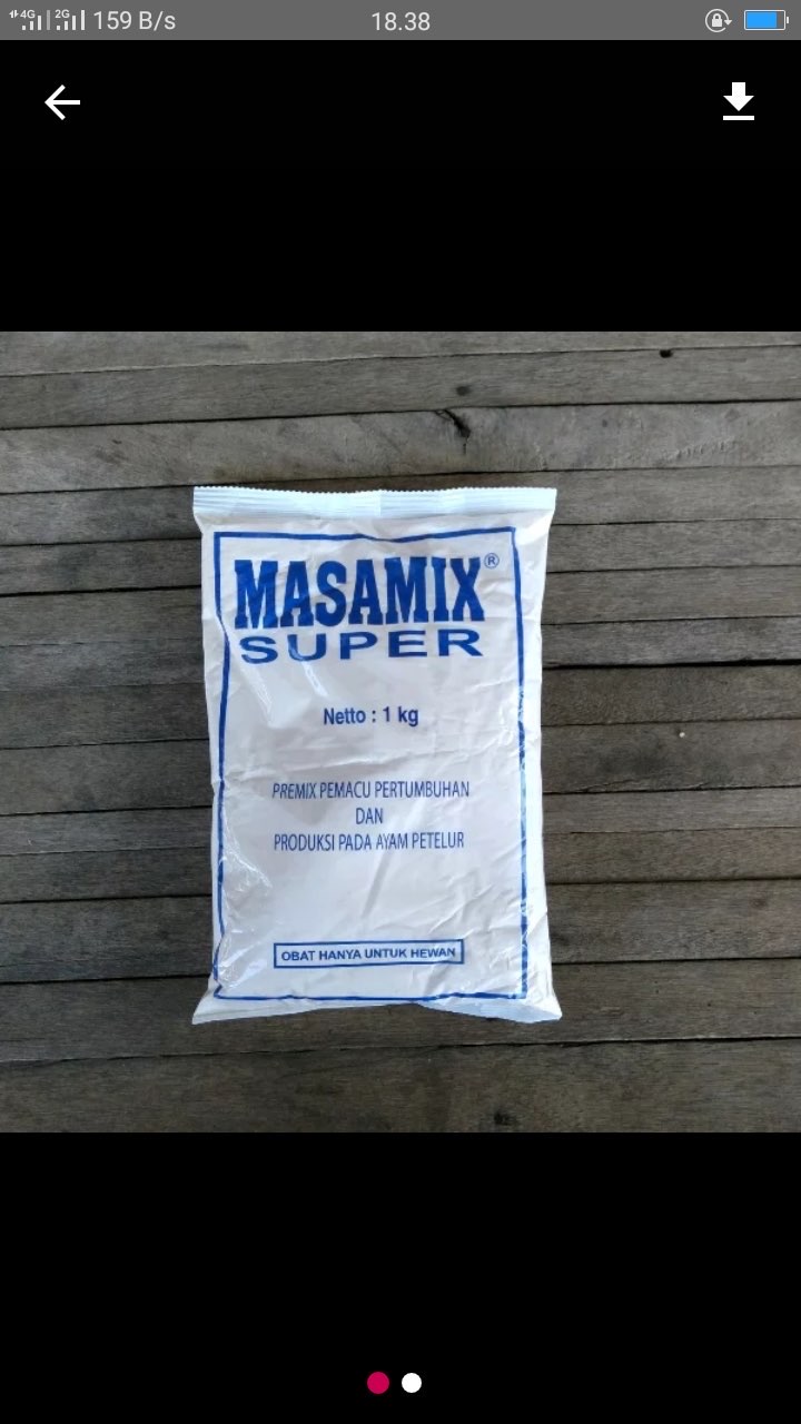 masamix super pemacu pertumbuhan ternak