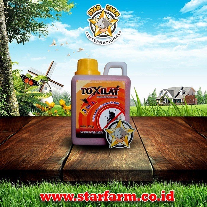 TOXILAT 500 Serbuk AJaib Anti Lalat Dapat 2 Jeriken - Star Farm Bogor