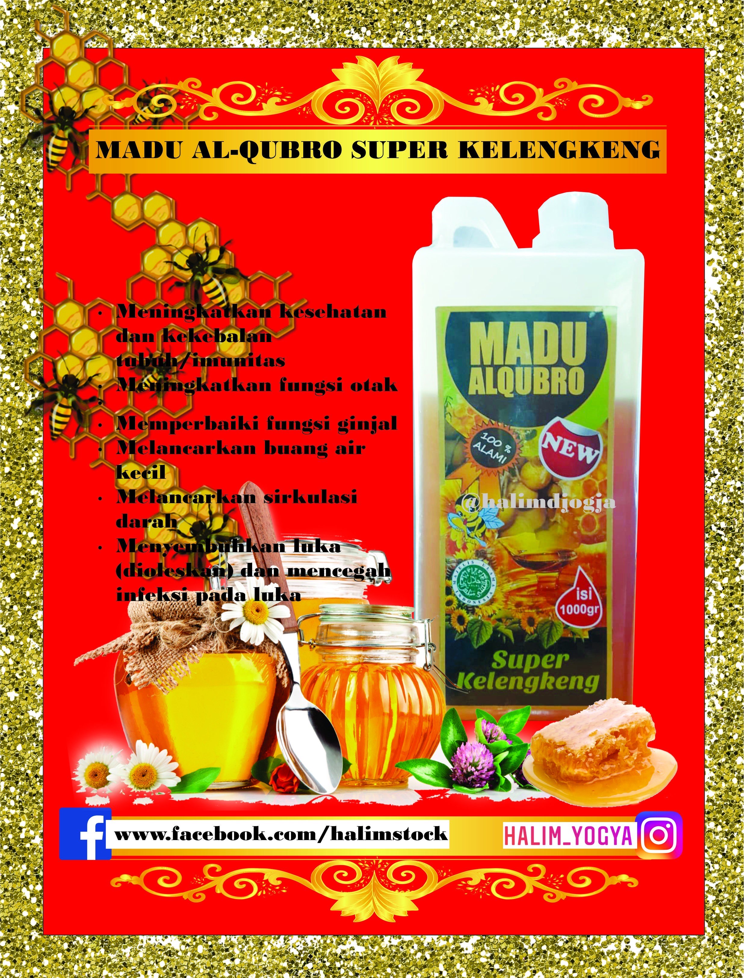 MADU AL-QUBRO KLENGKENG 1kG