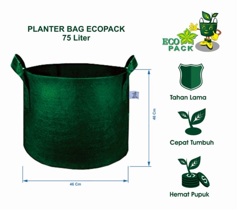 Planter Bag 75 Liter HDPE