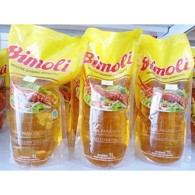 minyak goreng bimoli 1/2 liter 