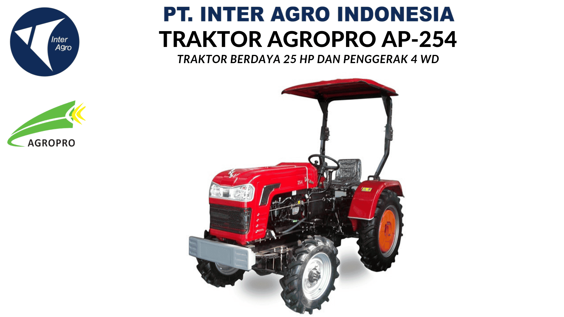 Traktor Agropro AP 254 (25 HP)