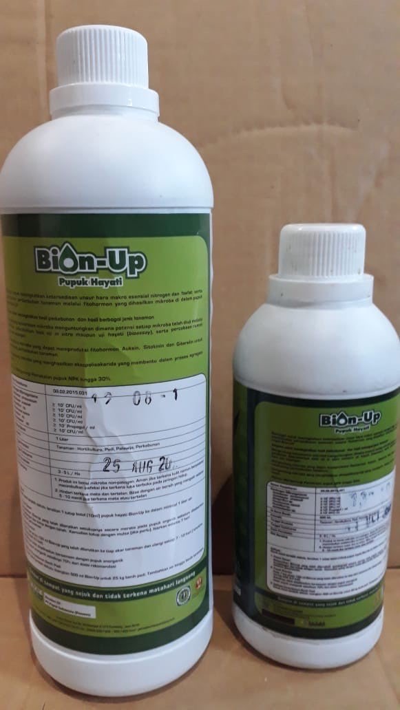 Pupuk Cair Bion Up Pupuk Kujang kemasan botol 500ml 