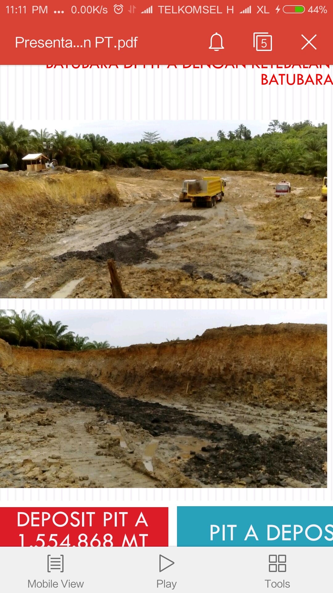 Lahan Tambang Batubara