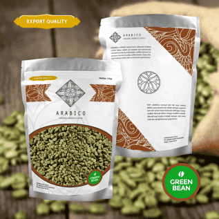 Jual Biji Kopi Arabika Mentah 1 Kilo ( Green Cofffe Bean )