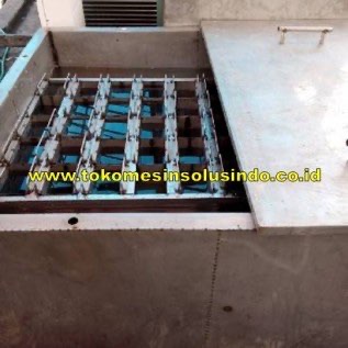 Mesin ES BALOK Pembuat Es Batu Bentuk Balok 500 Kg per panen