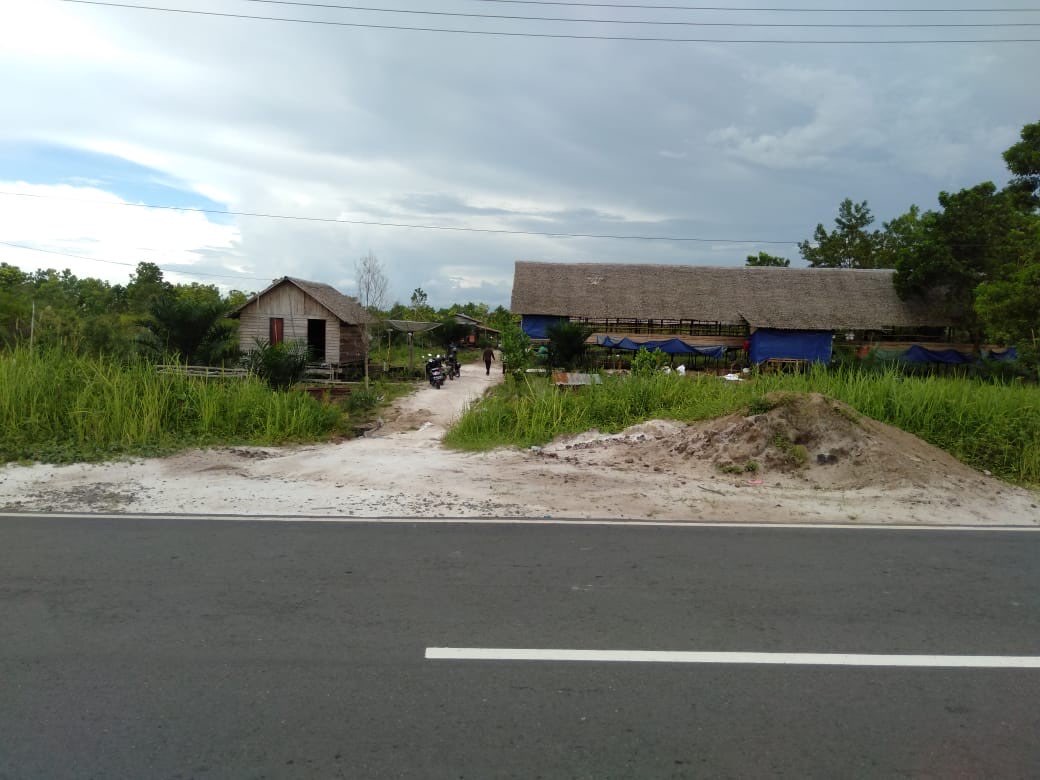 Tanah Murah di Lingkar Utara Kota Samping Jalan !! Jl.Soekarno – Sampit