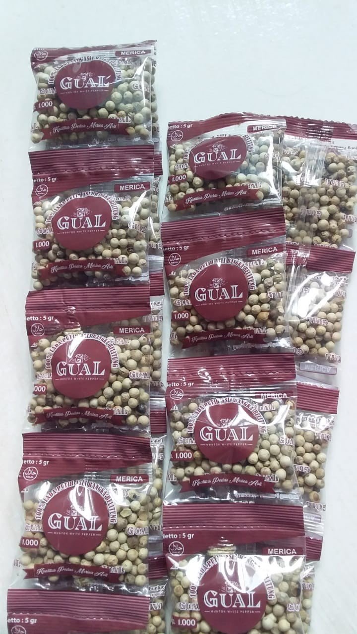 Produsen Lada Putih Khas Belitung Kemasan