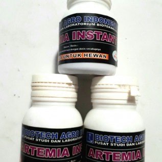 Artemia Instan 25 Gram dan 500 Gram 