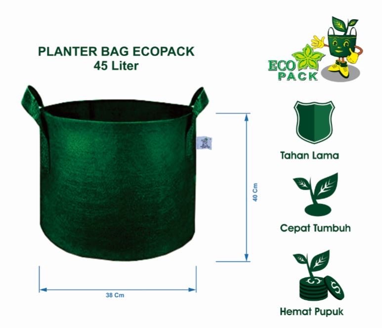 Planter Bag 45 Liter HDPE