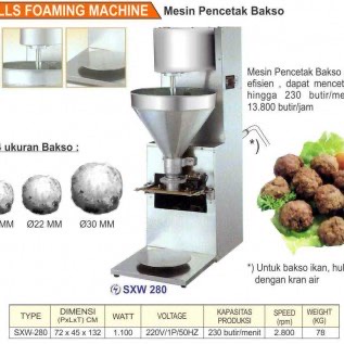 Mesin Cetak Bakso
