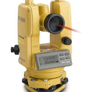 jual theodolite topcon dt 205l