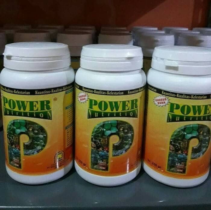Pupuk khusus buah Power Nutrition 250 gram ASLI dari PT.NASA