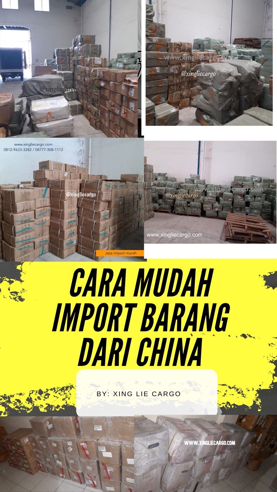 Jasa Forwarder Import Door to Door Service Xinglie Cargo