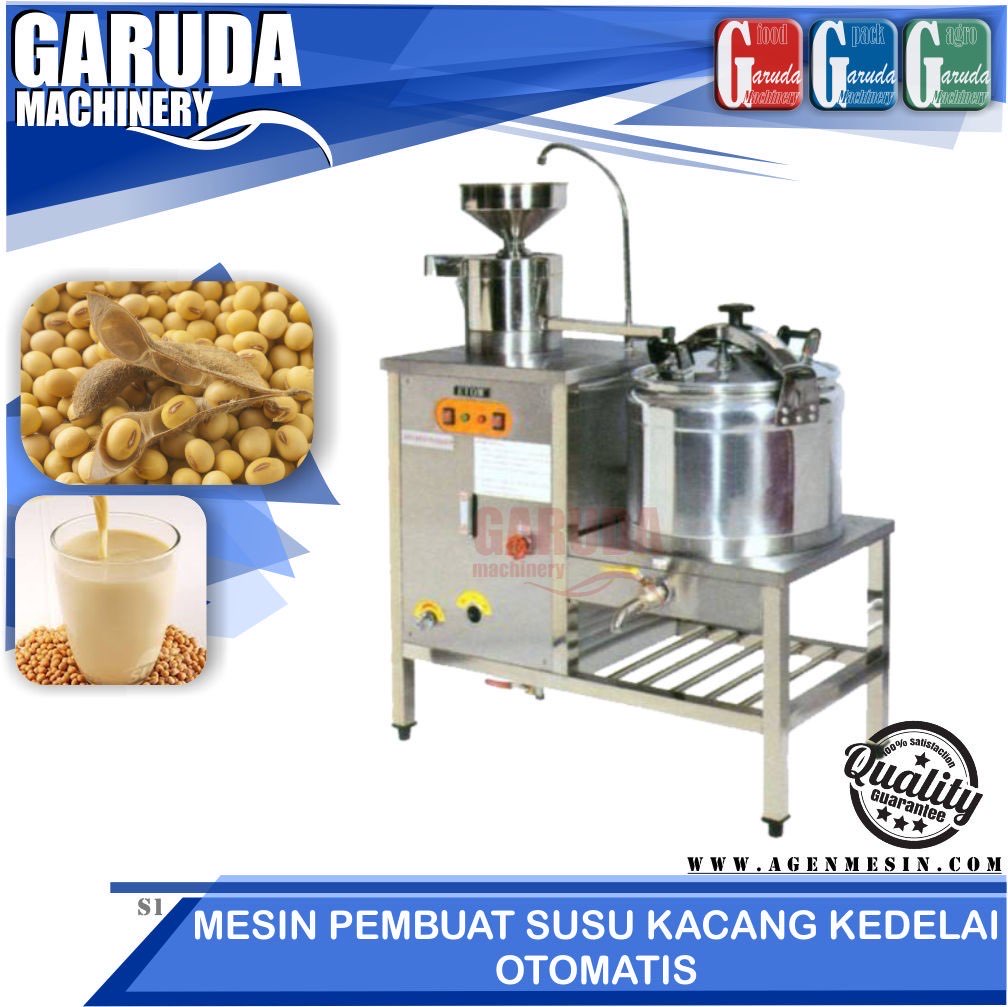 Mesin Pembuat Susu Kacang Kedelai Otomatis