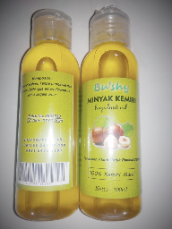 minyak kemiri murni kemasan 100 ml