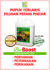 PUPUK ORGANIK K BIOBOOST UNTUK PERTANIAN - PETERNAKAN - PERIKANAN (WA )