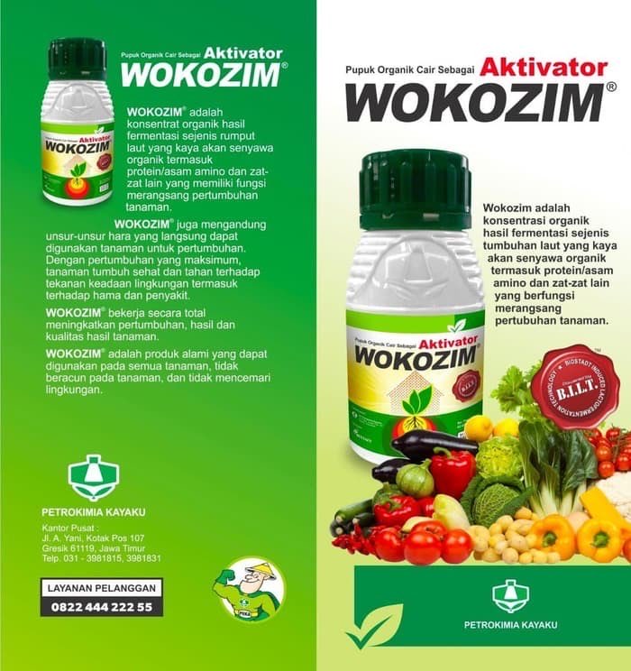 Pupuk Organik Cair POC WOKOZIM