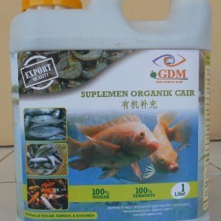 Supleman Organik GDM untuk Ikan