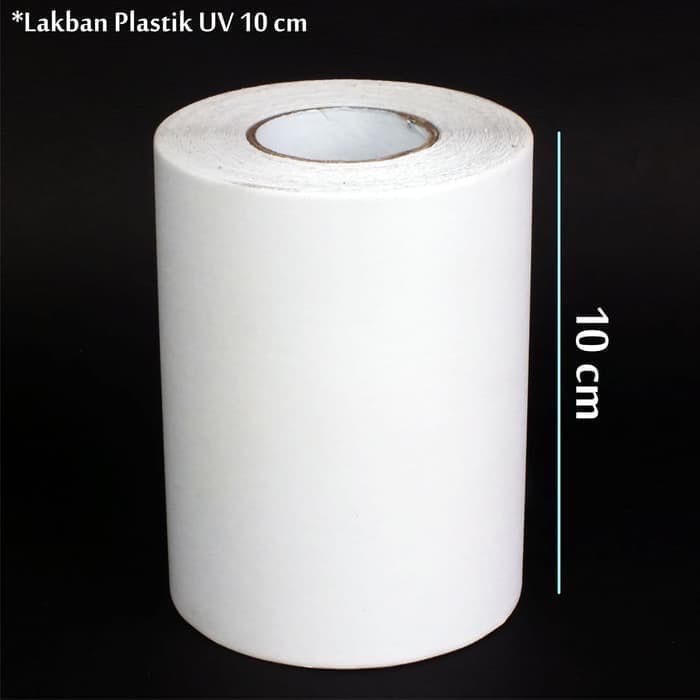 Lakban Plastik UV 10 Cm Isolasi PerekatPlastik Ultra Violet Hidroponik