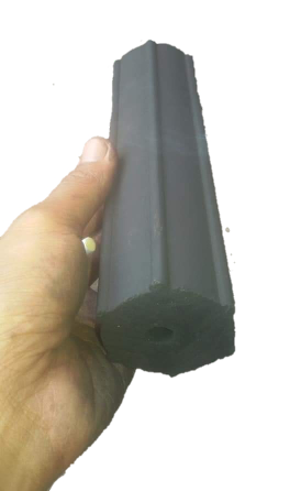 20cm Hexagonal briquatte wood charcoal
