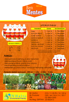 KCL Cair Ben Mentes 1 Liter