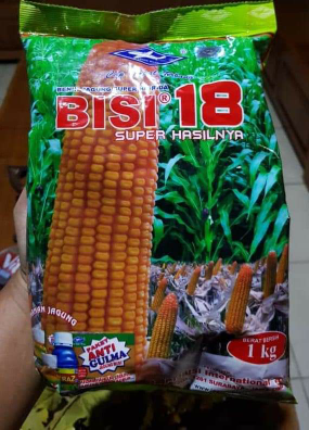 Bibit jagung Bisi 18 cap kapal terbang