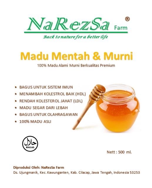 Madu Murni (Organic / Alami) / Raw & Pure Honey 
