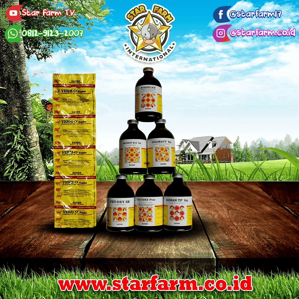 P3K SANBE Untuk Penjagaan Maksimal di Kandang - Star Farm Bogor
