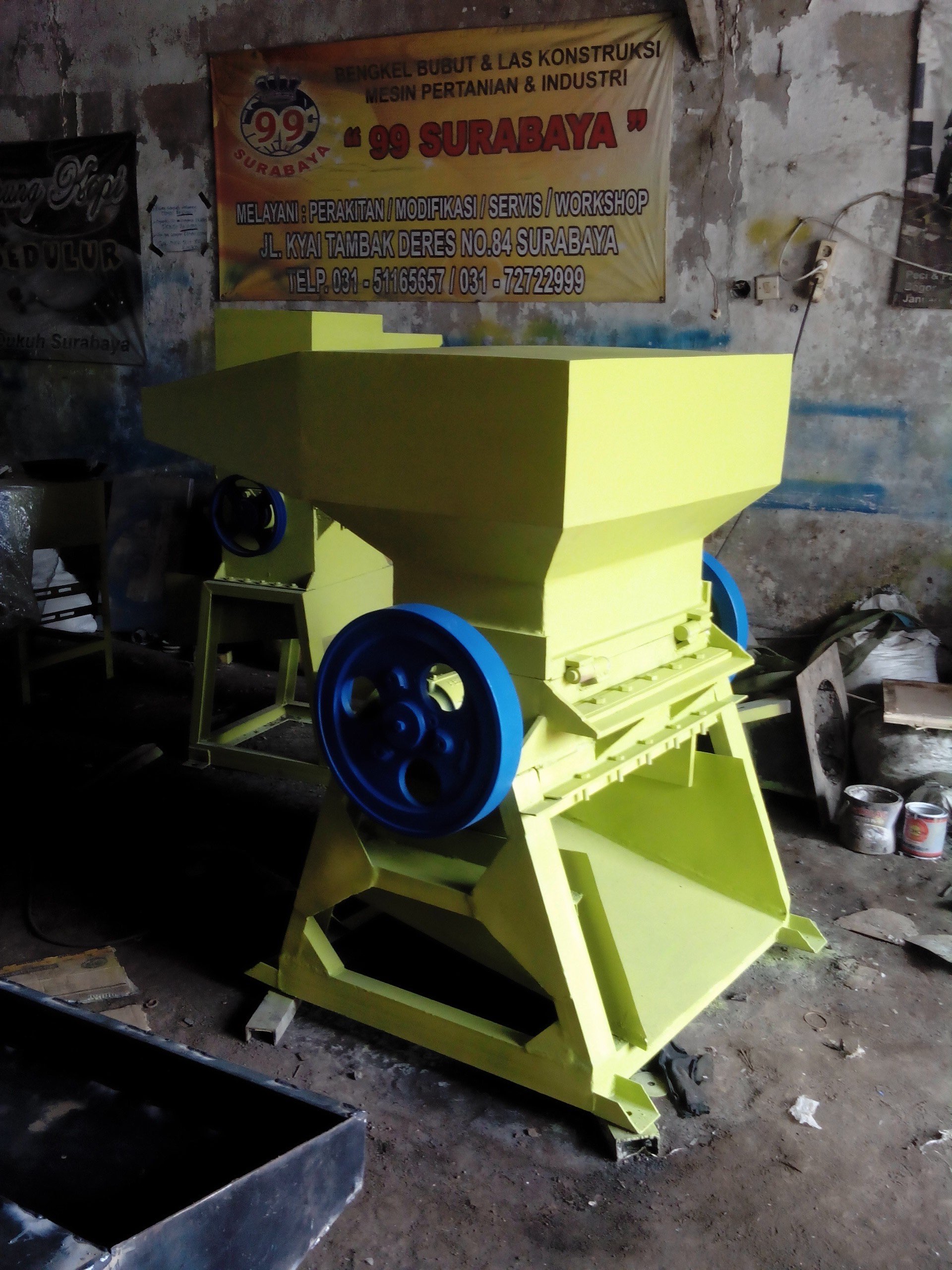 Mesin Penghancur Plastik KMB 3 Kapasitas 300 Kg/Jam