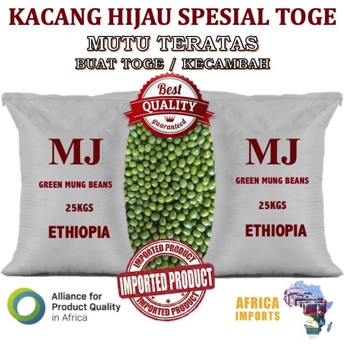 Kacang Hijau Import Mutu Teratas