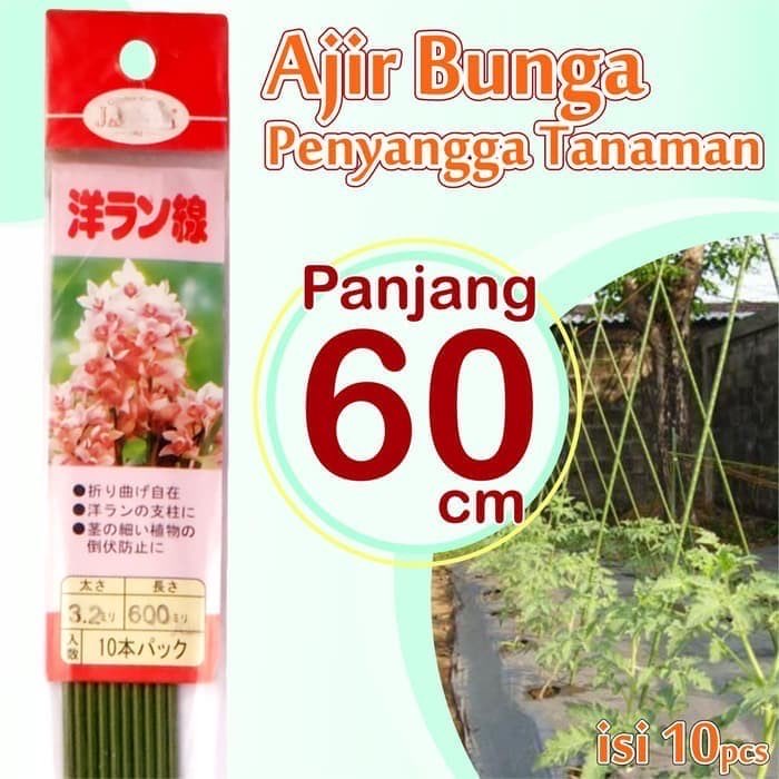 Plant Stake Ajir Penahan Tanaman Modern 3.2 Mm X 60 Cm