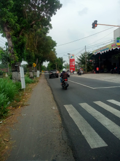 Tanah pinggir jalan murah