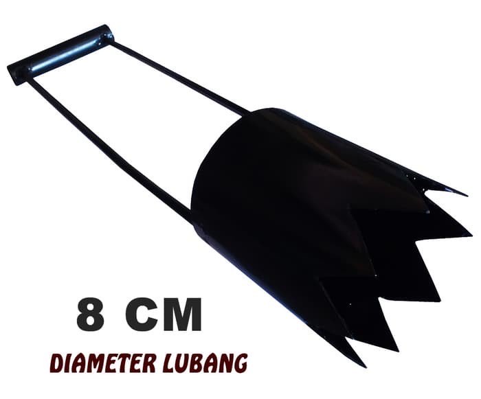 pelubang plastik mulsa diameter 8 cm