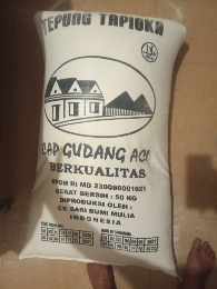 tepung tapioka cap gudang aci