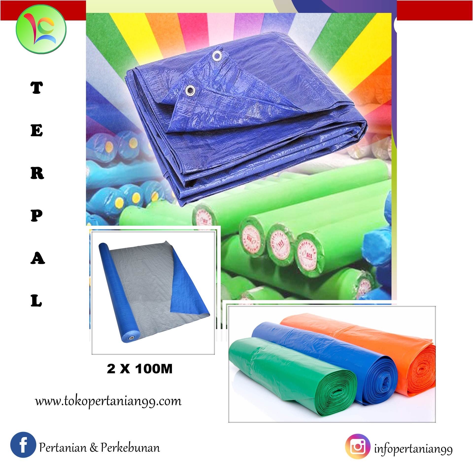 Terpal Roll 2 x 100m Multifungsi 