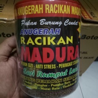 pakan burung cendet racikan madura
