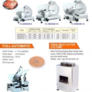 Mesin Perajang Daging (Meat Slicer)
