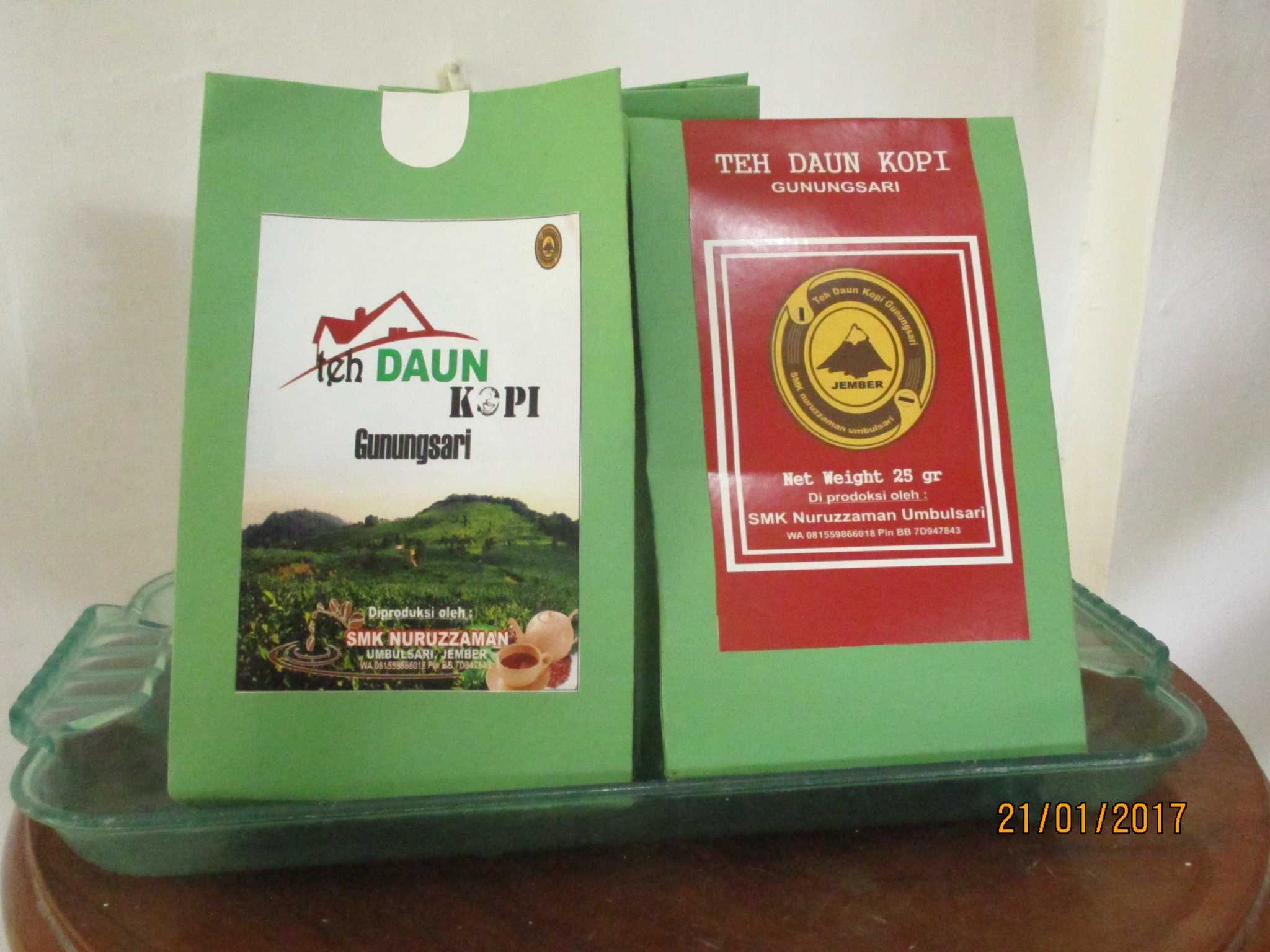 Serbuk Daun Kopi Robusta Nuruzzaman