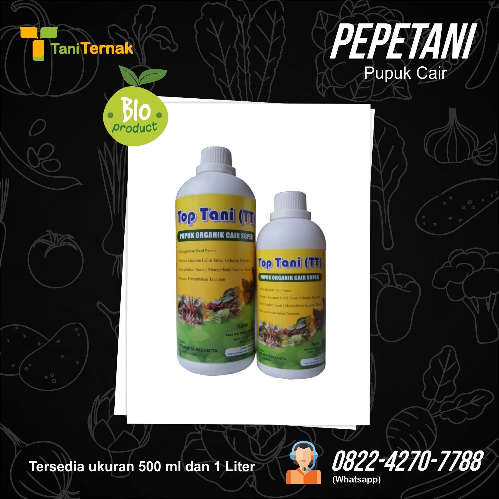 Pepetani, Pupuk Cair