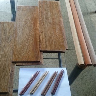 Jual Stick Dyak, Kayu Dowel Berbagai Ukuran, Flooring Kayu laban