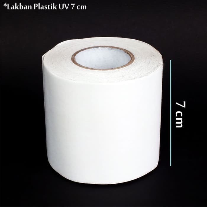 Lakban Plastik UV 7 Cm Isolasi PerekatPlastik Ultra Violet Hidroponik