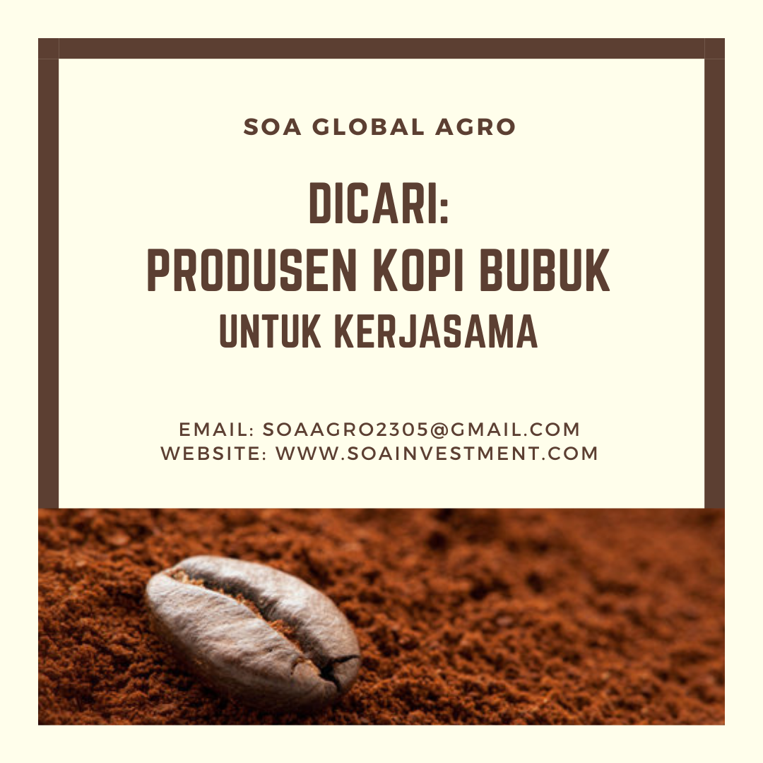 Dicari: Produsen Kopi