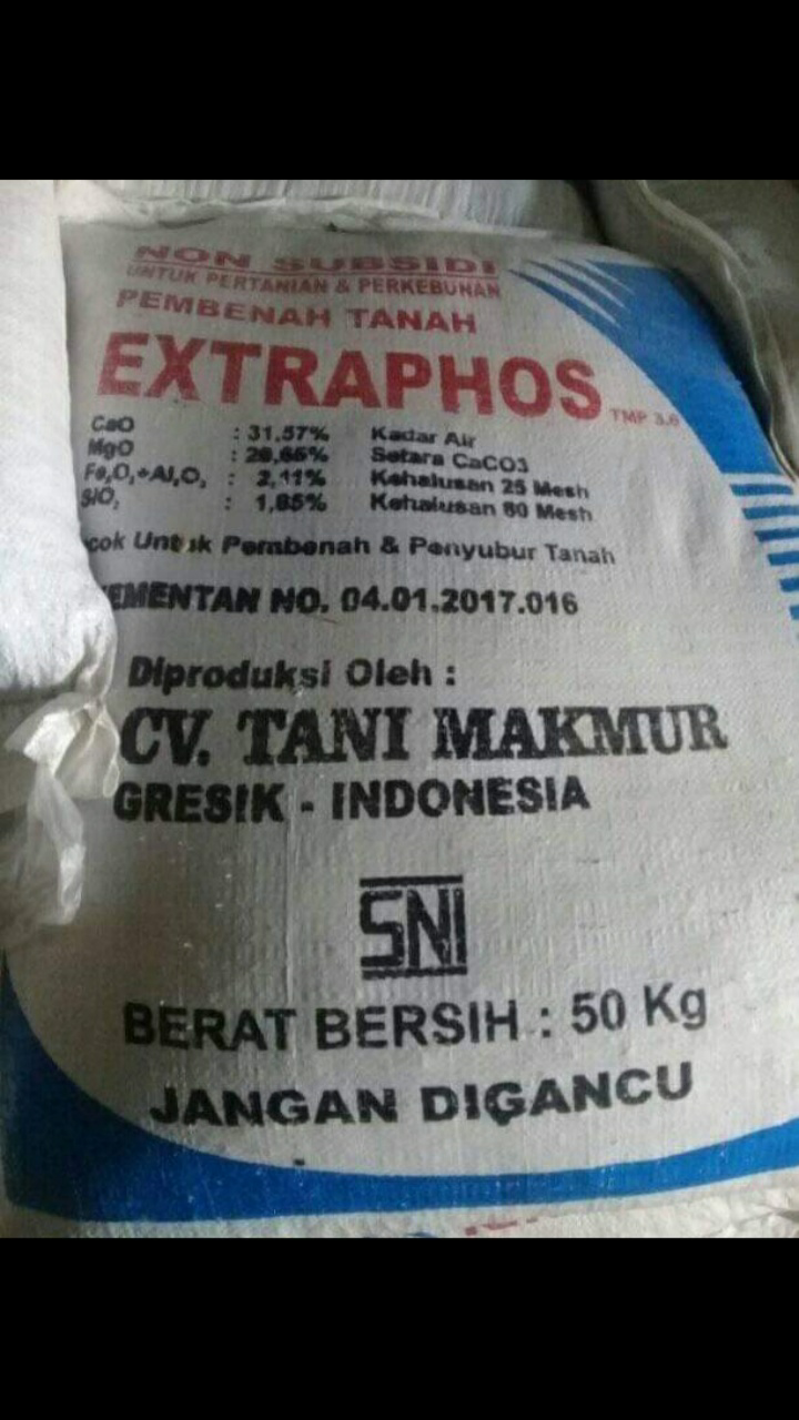 EXTRAPHOS - CV Tani Makmur 