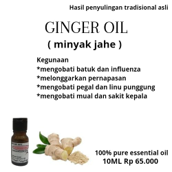 Kerjasama Penjualan Minyak Jahe, Pala, Cengkeh, Sereh, dll