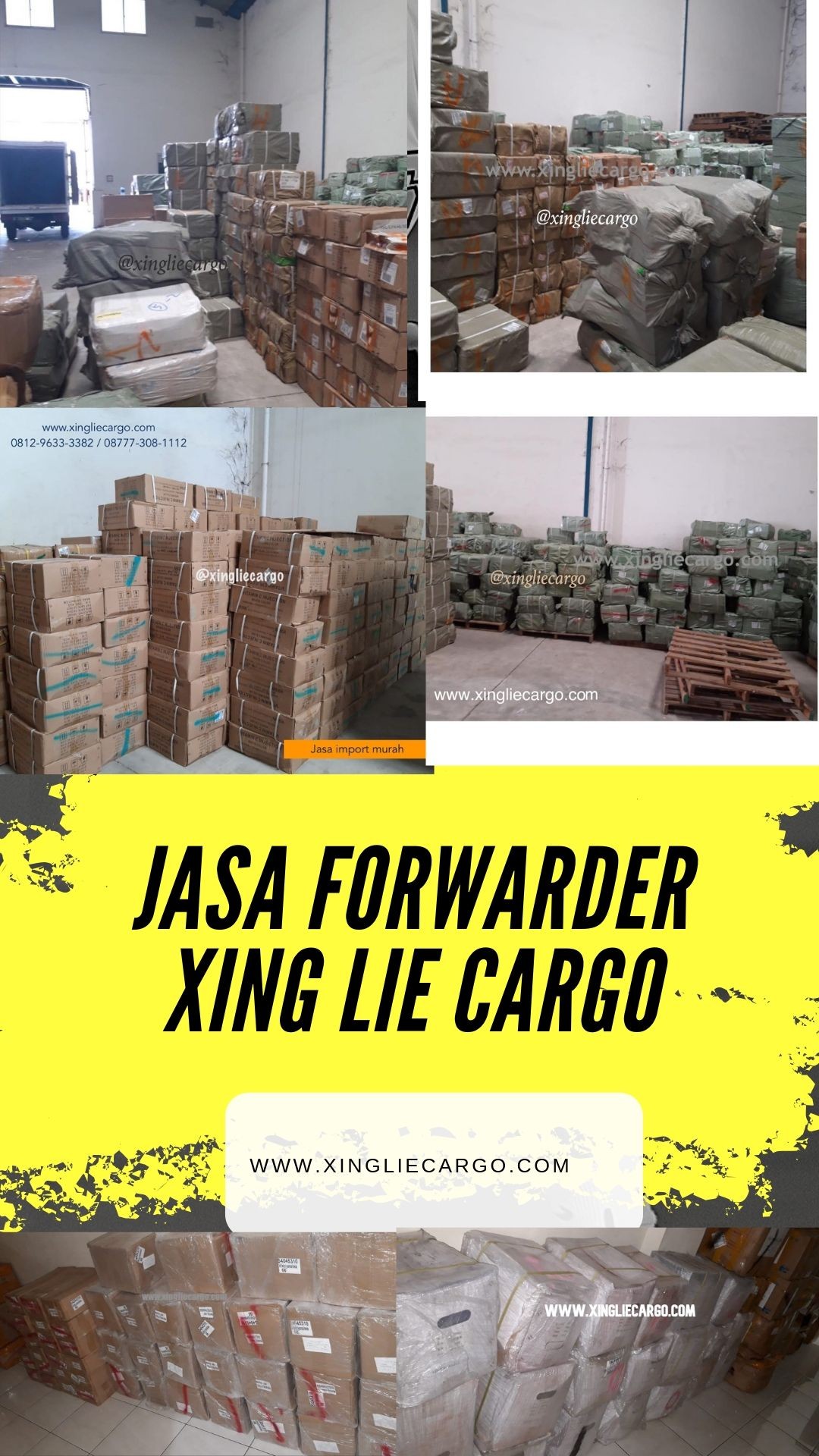 JASA FORWARDER IMPORT XING LIE CARGO